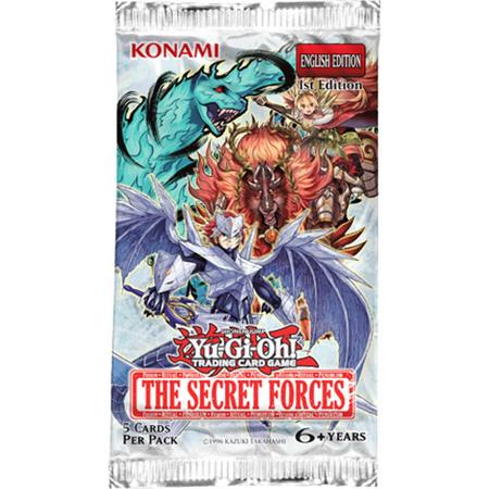 Yu-Gi-Oh! 3 Booster pakjes The Secret Forces
