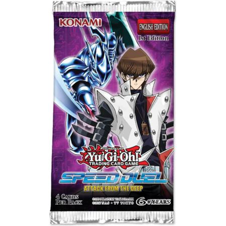Yu-Gi-Oh! 5 Booster Pakjes Speed Duel: Attack From th Deep