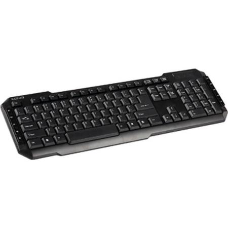 K nig CSKBMU100BE USB Belgisch Zwart toetsenbord