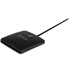 Kaartlezer Smart Card USB 2.0 Zwart