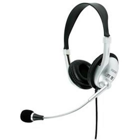 Konig Stereo Headset On-Ear 2x 3.5 mm Ingebouwde Microfoon Zwart