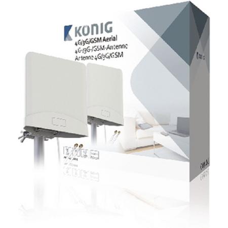 Kxf6nig ANT-4G20-KN 4G/3G/GSM antenne met 2x 2.5 m kabel