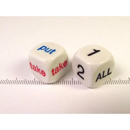 Put and Take dice