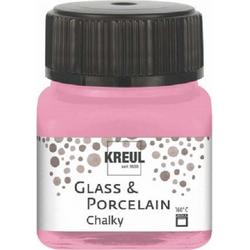 Glasverf - Porseleinverf - Candy Rose - Extra Mat - Chalky - Kreul - 20ml
