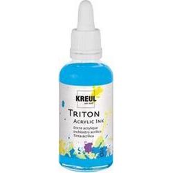 KREUL Acrylinkt TRITON Acrylinkt, turkooisblauw, 50 ml op