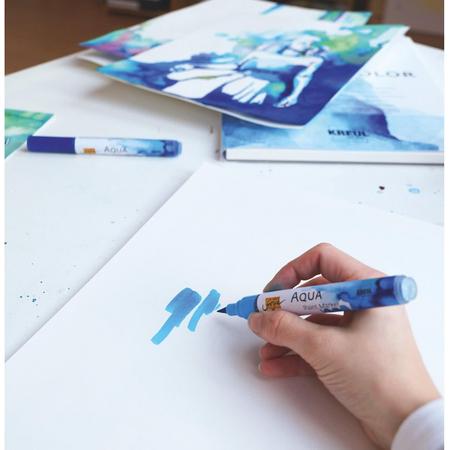SOLO GOYA Aqua Paint Marker Set, 6 stuks, kleuren assorti