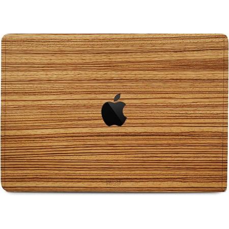 Kudu - Houten MacBook Pro 16inch skin - Zebrano