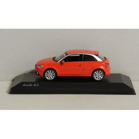 Audi A1 1:43 Kyosho Rood 501.10.010.23