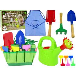 12-delige tuigereedschap set voor kinderen inclusief tas, schep en gieter - Complete set - Vanaf 3 jaar