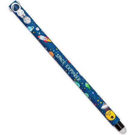 Legami Uitwisbare Pen - Astronaut - Inktkleur Zwart - Navulbaar - Back to School