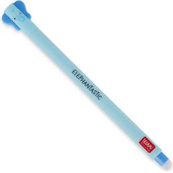 Legami Uitwisbare Pen - Olifant - Inktkleur Blauw - Navulbaar - Back to School