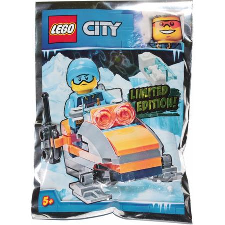 LEGO City 951810 Poolonderzoeker met Sneeuwmobile (Polybag)