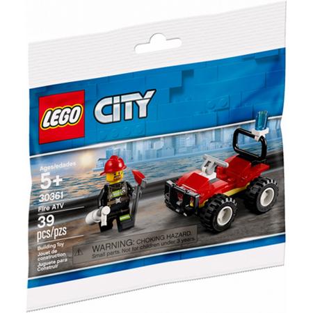 LEGO City Brandweer Quad - 30361 (Polybag)