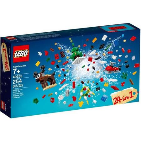 Kerst LEGO Bouwset 24in1 - 40253