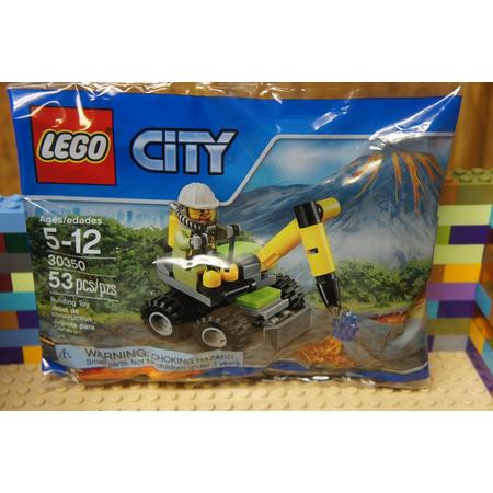 LEGO 30350 Vulkaan Drilboor (Polybag)