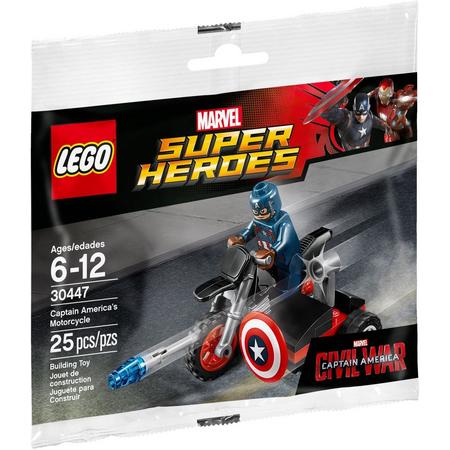 LEGO 30447 Captain Americas Motorcycle (Polybag)