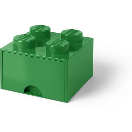 LEGO 4003 Storage Brick Opberglade 2x2 Groen