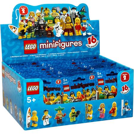 LEGO 4590556 Minifiguren Serie 2 (doos van 60 stuks)