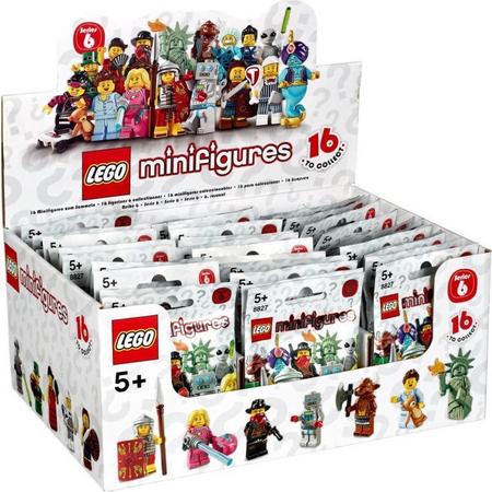 LEGO 4648586 Minifiguren Serie 6 (doos van 60 stuks)