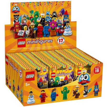 LEGO 71021 Minifiguren Serie 18 (doos van 60 stuks)