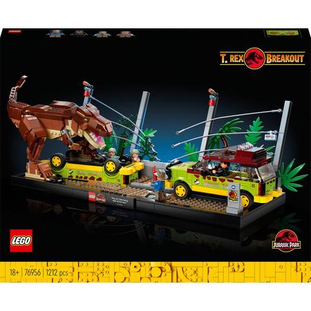 LEGO 76956 Jurassic World T-Rex ontsnapping