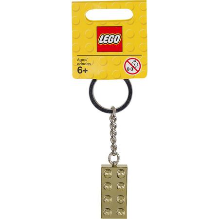 LEGO 850808 Gouden 2X4 Steen Sleutelhanger