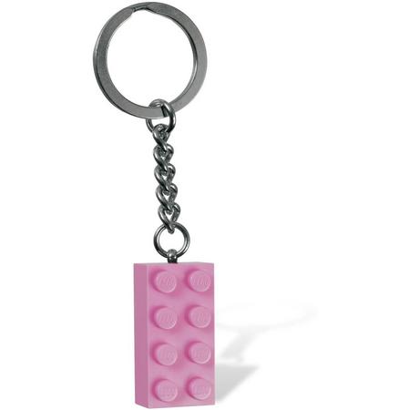 LEGO 852273 Roze steen Sleutelhanger