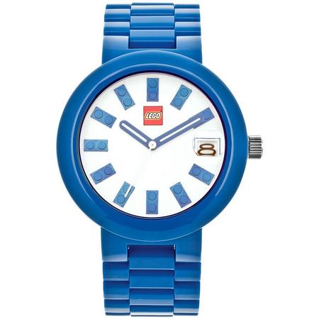 LEGO 9008016 Brick Volwassenen Horloge Blauw