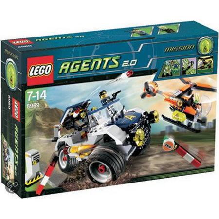 LEGO Agents 4-WD Achtervolging - 8969