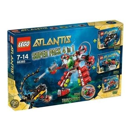 LEGO Atlantis Superpack 4 in 1 - 66365