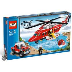 LEGO City Brandweerhelikopter - 7206