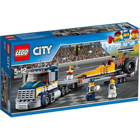 LEGO City Dragster Transportvoertuig - 60151