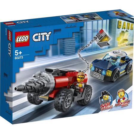 LEGO City Elite Politie achtervolging boorder - 60273