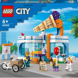   City IJswinkel Bouwset met Speelgoed Fiets - 60363