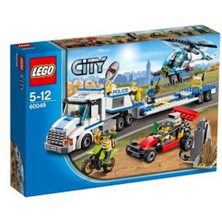LEGO City Politie Helicopter Transport 60049 - City Helikopter