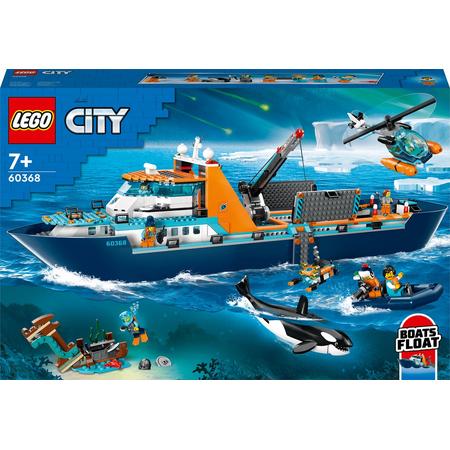 LEGO City Poolonderzoeksschip Grote Drijvende Speelgoed Boot - 60368