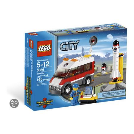 LEGO City Satelliet Lanceer Platform - 3366