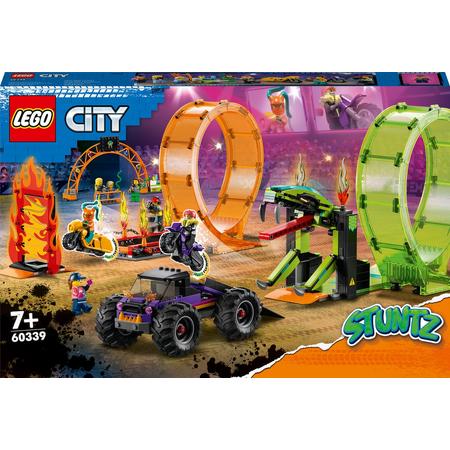 LEGO City Stuntz Dubbele looping stuntarena - 60339