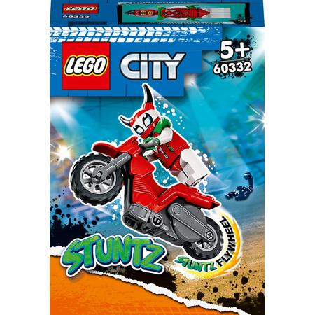 LEGO City Stuntz Roekeloze Scorpion stuntmotor - 60332