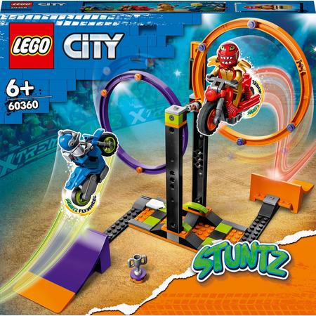 LEGO City Stuntz Spinning Stunt-uitdaging Actieset - 60360