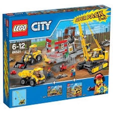 LEGO City Super Pack 3-in-1 - 66521