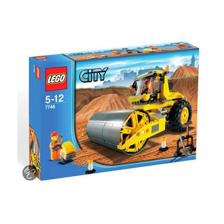 LEGO City Wegenbouw wals - 7746