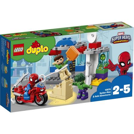 LEGO DUPLO Avonturen van Spider-Man en Hulk - 10876