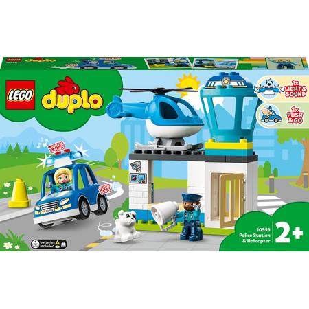 LEGO DUPLO Politiebureau & Helikopter - 10959