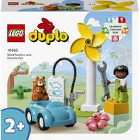 LEGO DUPLO Stad Windmolen en elektrische auto - 10985