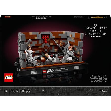 LEGO Death Star Afvalpers diorama - 75339