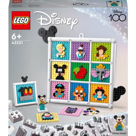 LEGO Disney 100 Jaar Disney Animatiefiguren Mozaïek Knutselset - 43221