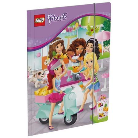 LEGO FRIENDS Juice Bar Elastomap folio