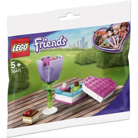 LEGO Friends 30411 Snoepdoos en Bloem (Polybag)