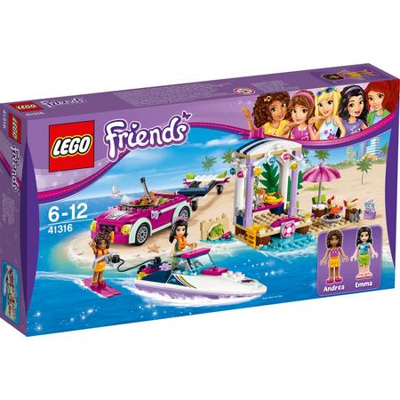 LEGO Friends Andreas Speedboottransport - 41316
